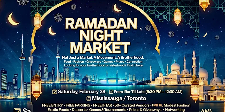 The Blessed Community's Ramadan Night Market